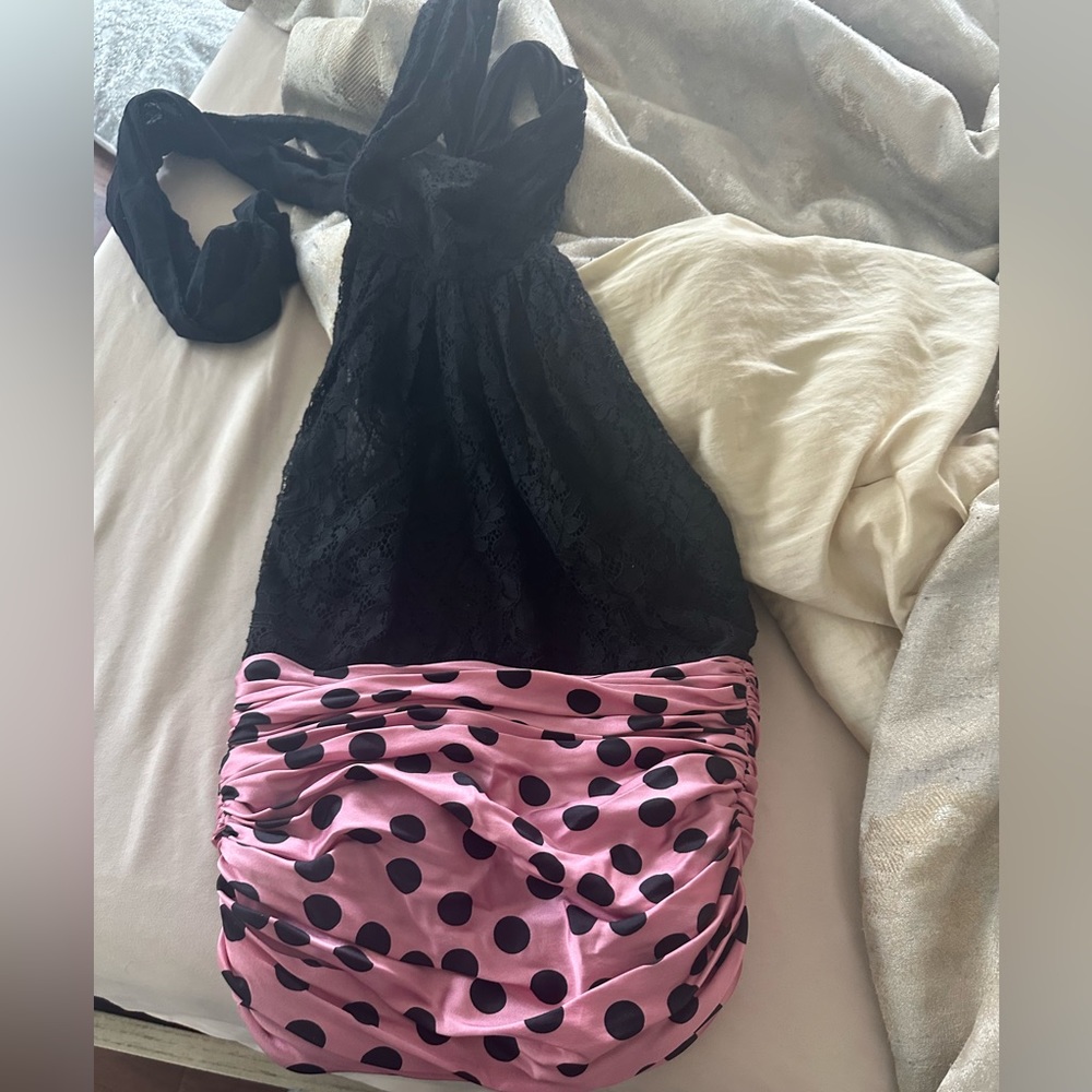 Beautiful Dolce & Gabbana sexy backless halter designer top